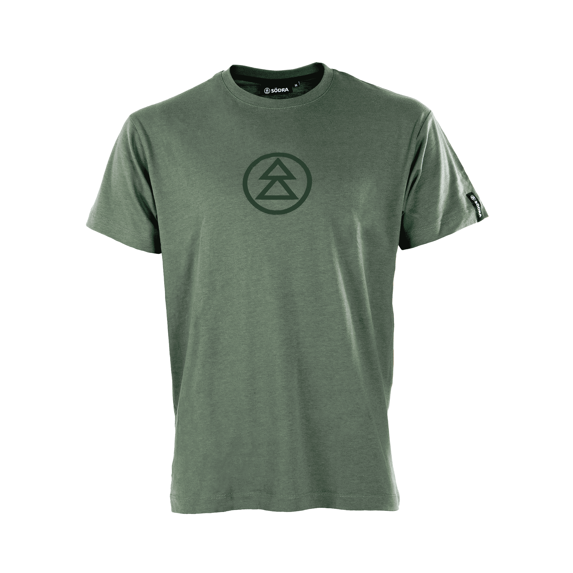 grön södratshirt med grön logga