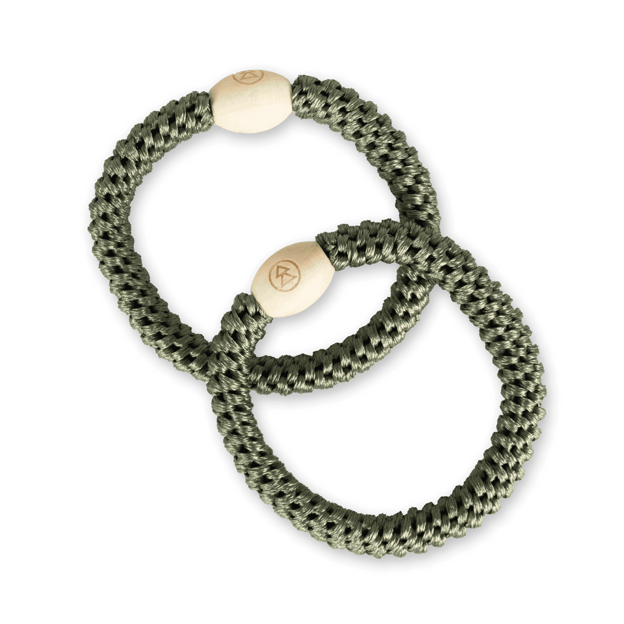 två gröna hårtofsar