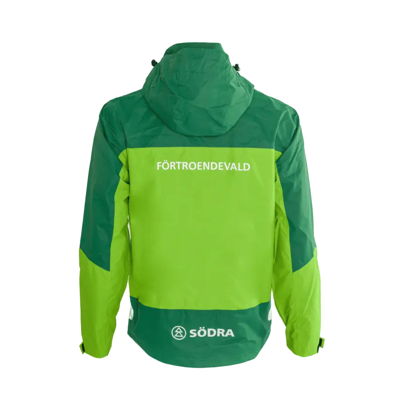 Södra förtroendevald loggor på ryggen