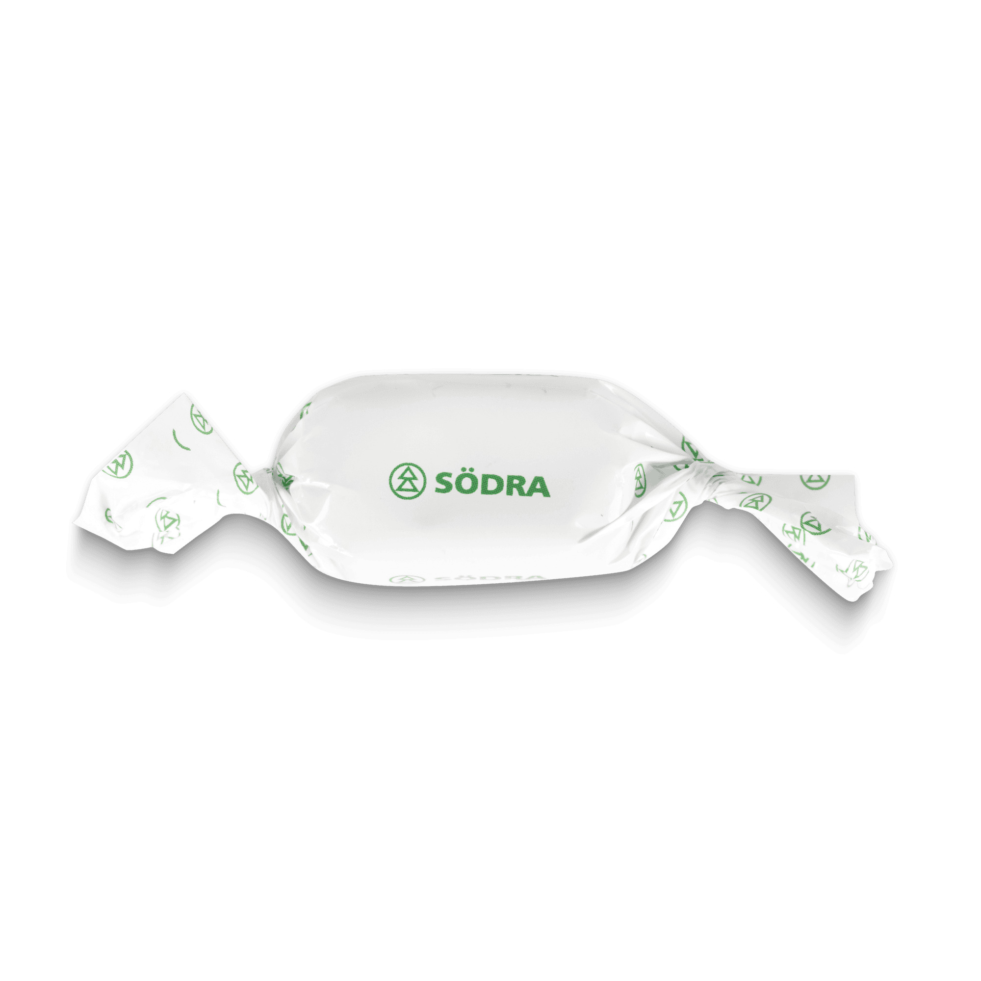 inslaget godis med södra logga