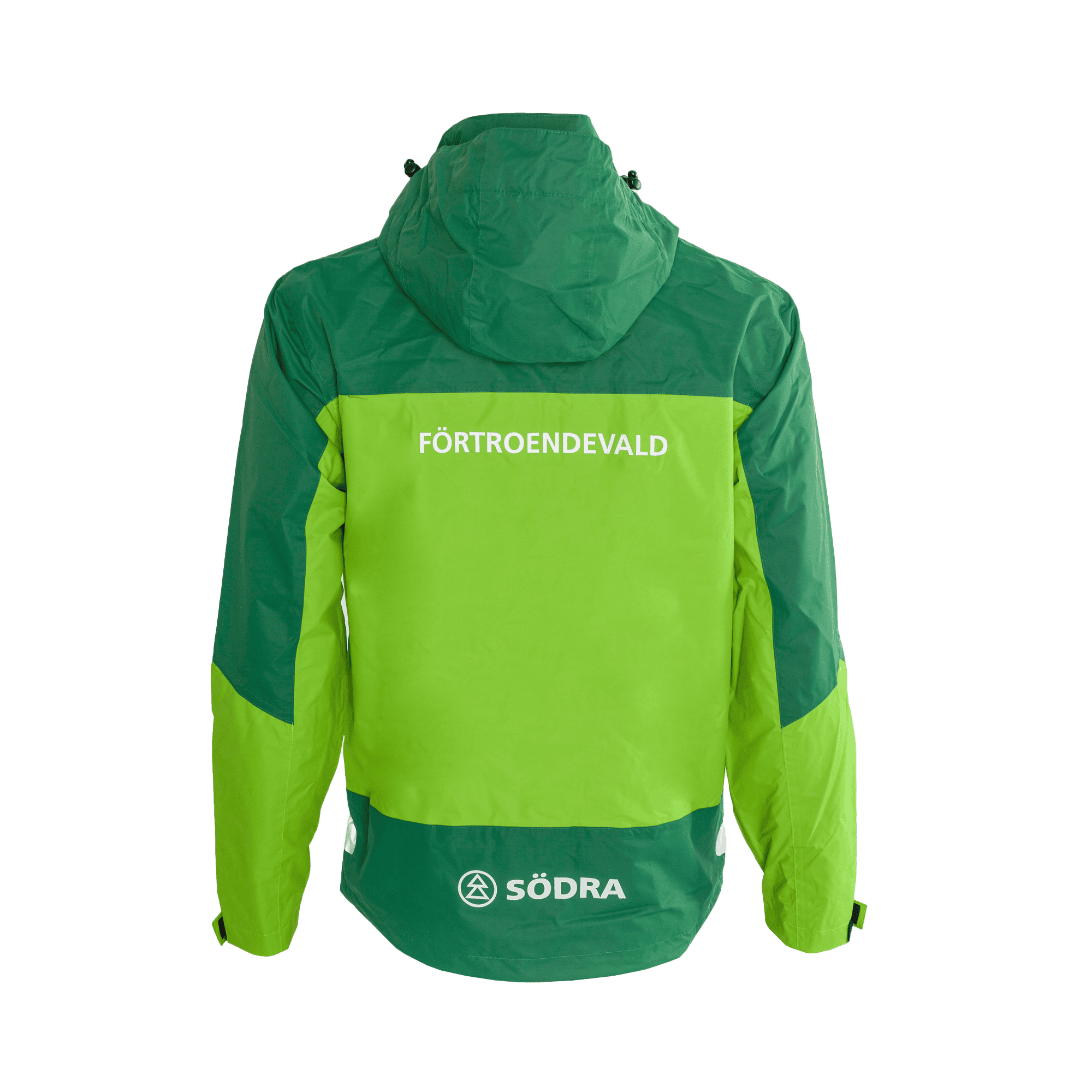 Södra förtroendevald loggor på ryggen